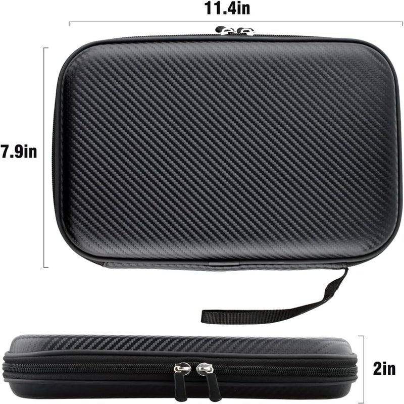 Rintifia ® Ping Pong Paddles Case - Hard Shell Table Tennis Paddle Storage Bag for 2 Paddles & Multiple Balls - Anti-Drop, Anti-Wear - Great Gift for Table Tennis Lovers - Image 3